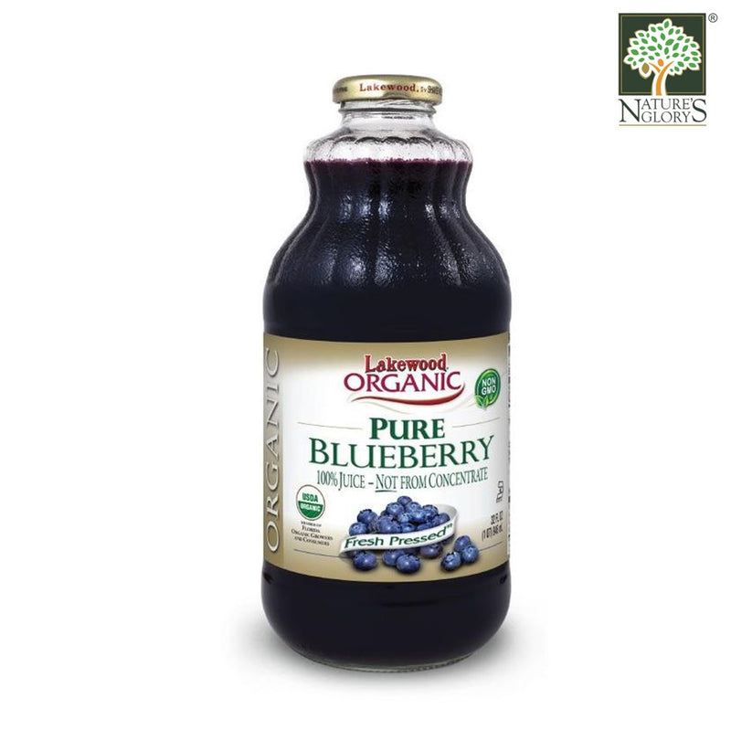 Organic Pure Blueberry Lakewood Juice 946 mL