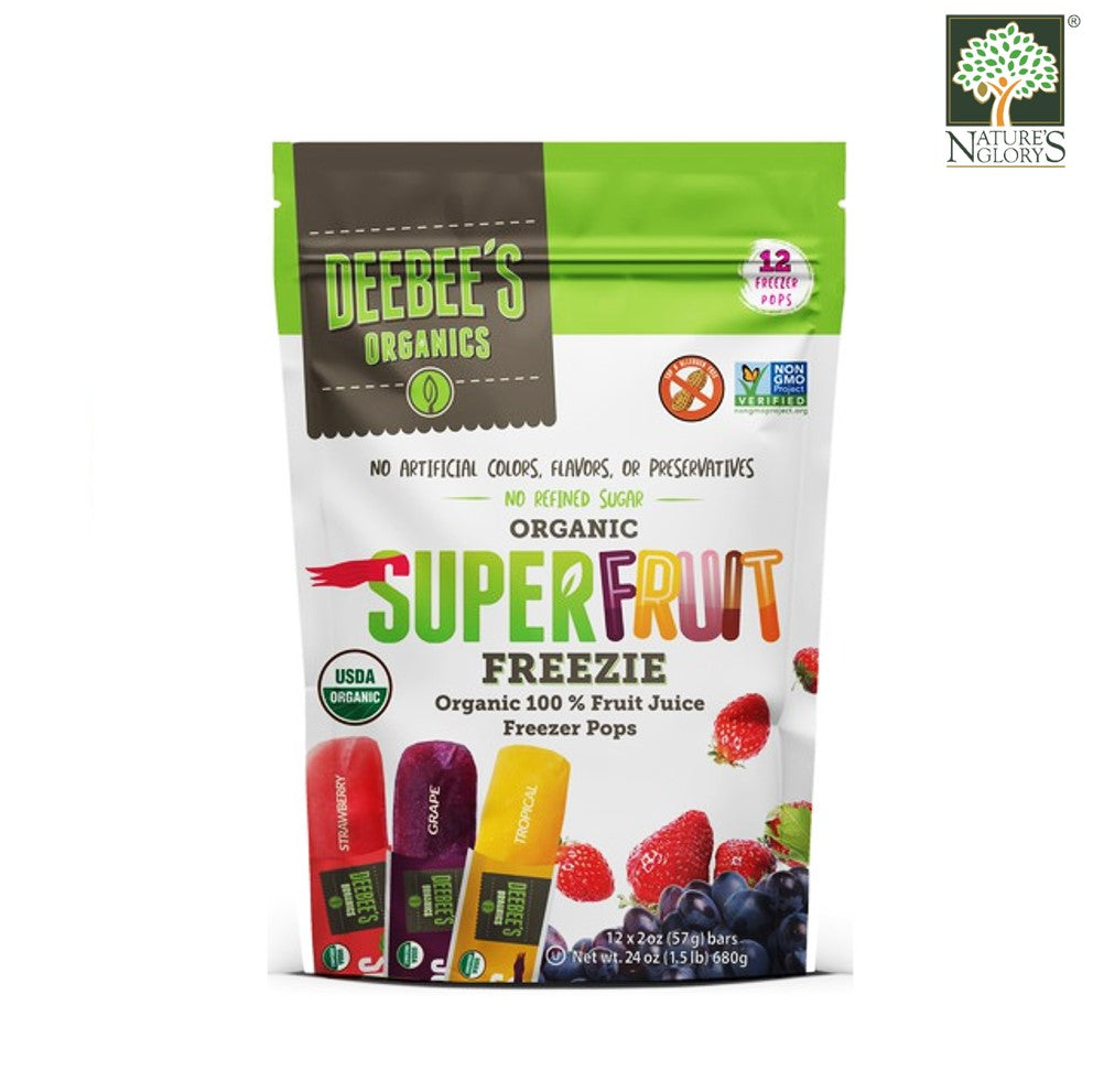 Deebee's SuperFruit Freezie Bars Organic - Nature's Glory Singapore