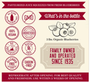 Organic Pure Blueberry Lakewood Juice 946 mL(BB: