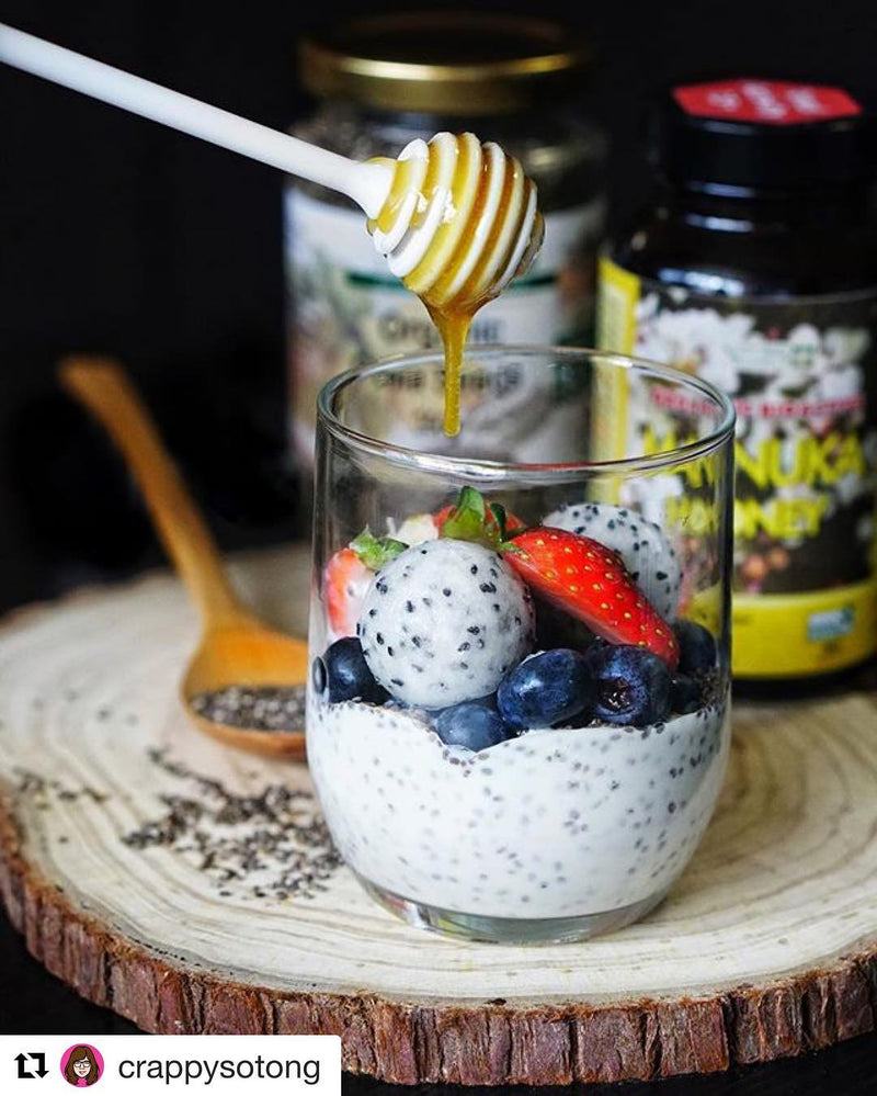 Chia Seed Honey Pudding
