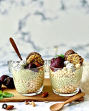 Two Nourishing Cups of Chia Seeds Oats Desserts