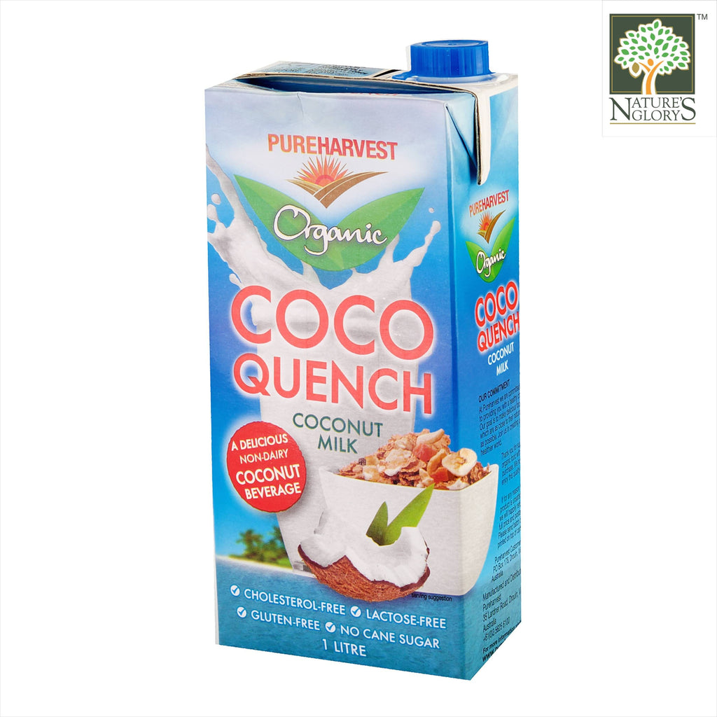 PureHarvest Coco Quench Coconut Milk Organic Nature's Glory Singapore