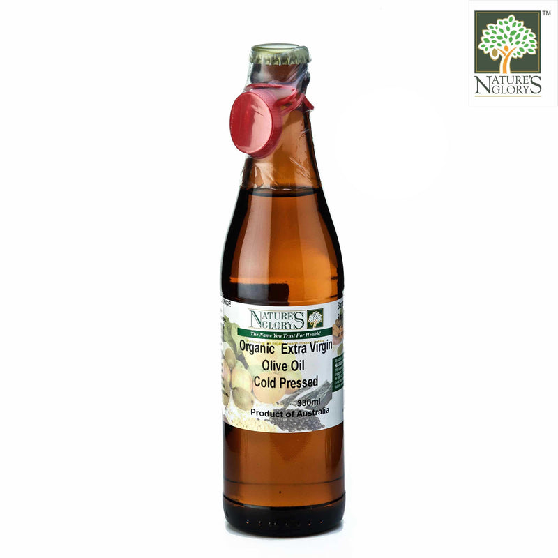 Organic Cold Pressed Extra Virgin Olive Oil Nature's Glory 330ml