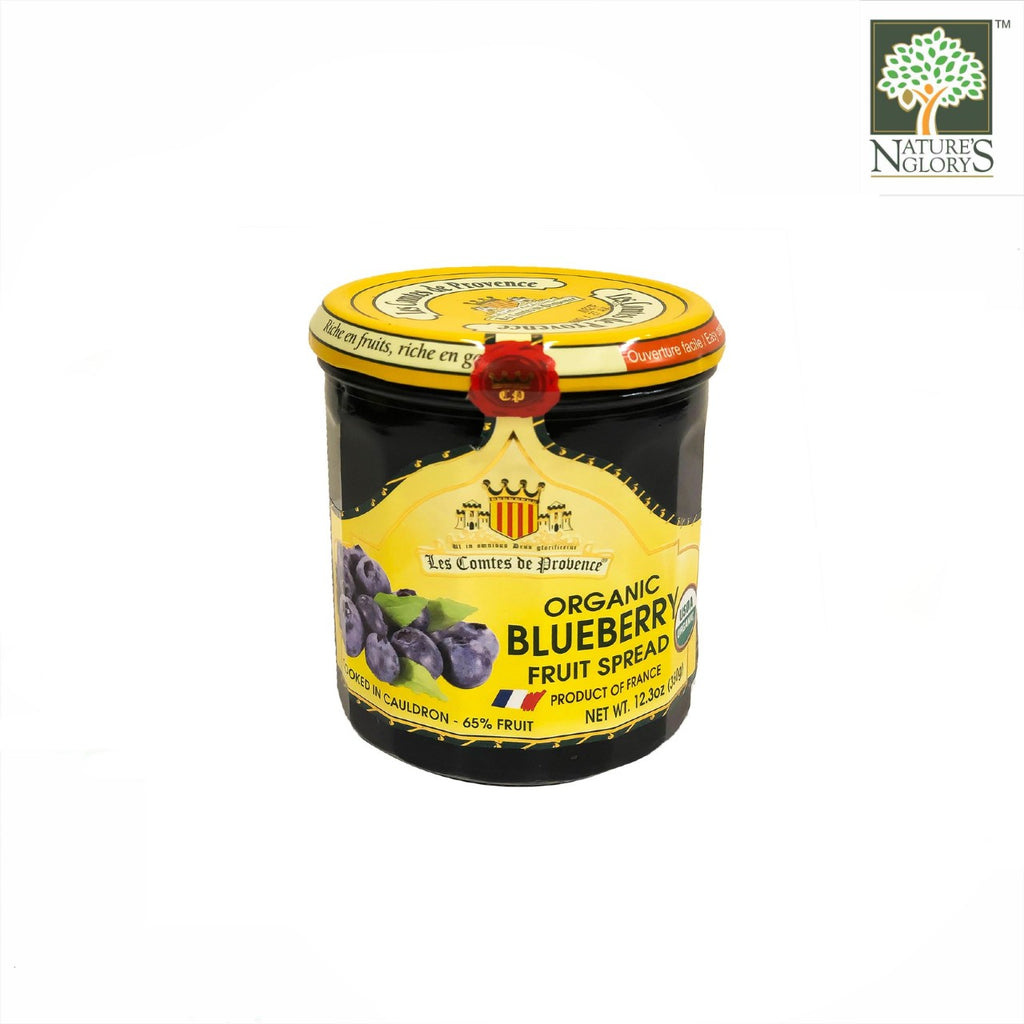 Organic Wild Blueberry Jam, Les Comtes de Provence Nature's Glory