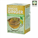 Sencha Ginger Tea, Eden Organic 16 tea bags/box
