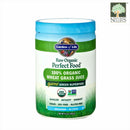 Raw Organic Perfect Food 100% Organic Wheat Grass Juice Powder. Garden of Life 120g
