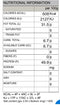 Organic Bancha Tea (Kukicha) Nature's Glory 100g - Nutritional Information