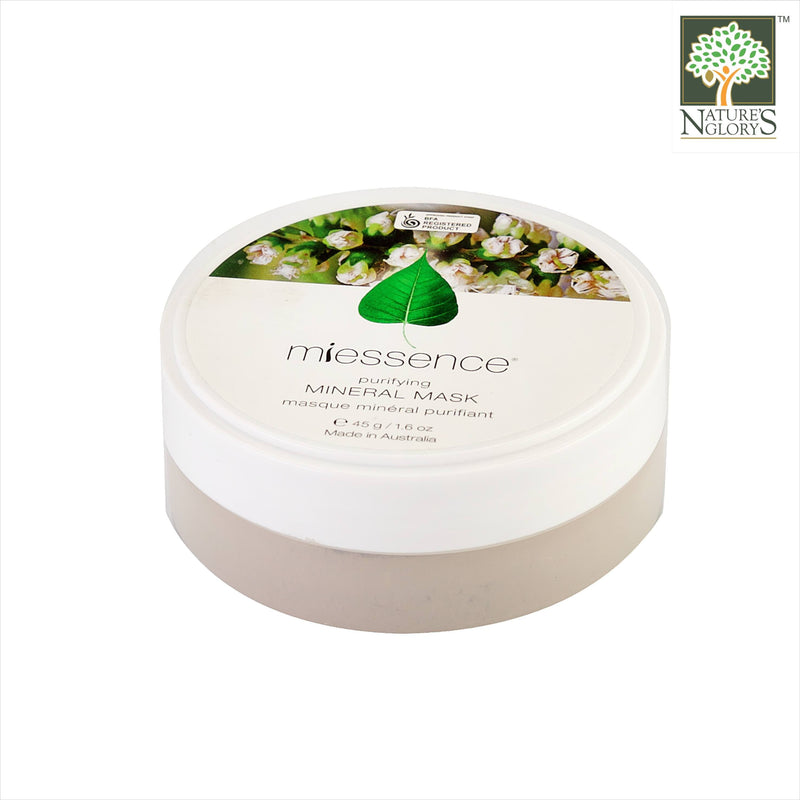 Miessence Purifying Mineral Mask 45g Organic. (Indefinite shelf life)