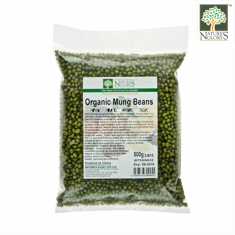 Mung Bean Nature's Glory Organic 500g