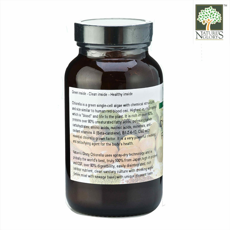 Nature's Glory Chlorella Powder Ultra Fine 80g - Description
