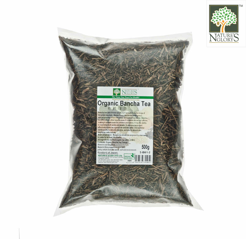 Organic Bancha Tea (Kukicha) Nature's Glory 500g
