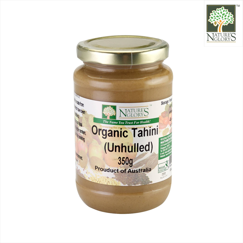 Tahini Unhulled (White), Ground Sesame Seeds Nature's Glory Singapore