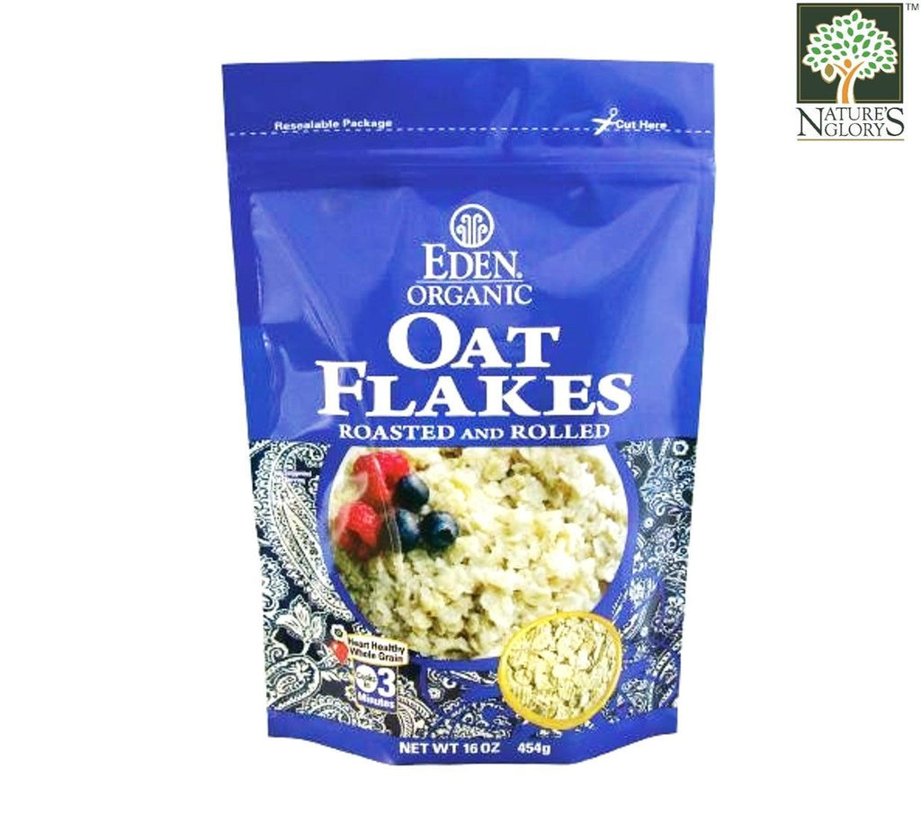 Oat Flakes Eden Organic 454g - Nature's Glory Singapore