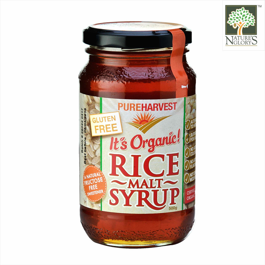 Malted Rice Syrup Rice Malt Syrup Pureharvest 500G - Nature's Glory Singapore