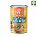 Refried Black Beans Eden Organic 454g