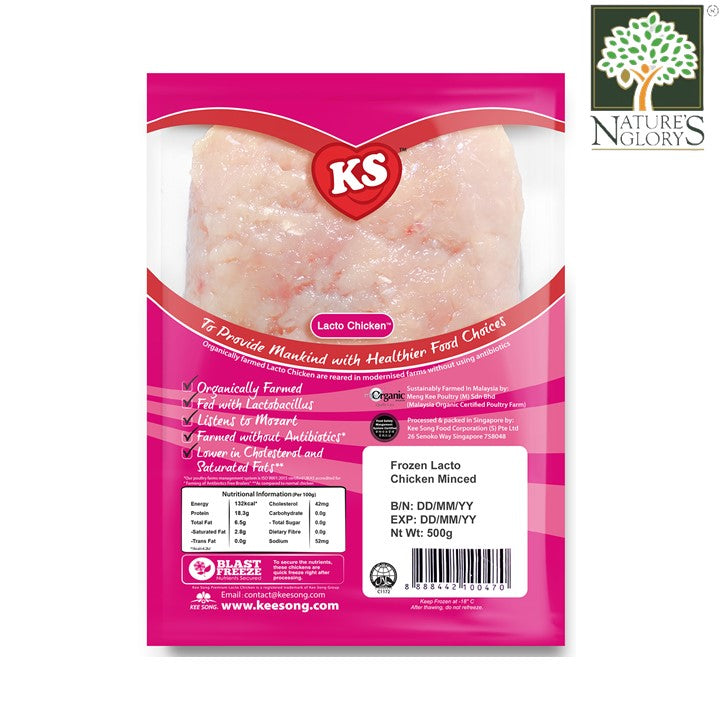 Frozen Lacto Chicken Minced 500g