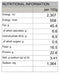 Sweet Brown Rice (Mochi) Nature's Glory 300g - Nutritional Information