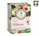 Organic Hibiscus Herbal Wellness Tea, Traditional Medicinals 16 Wrapped tea bags