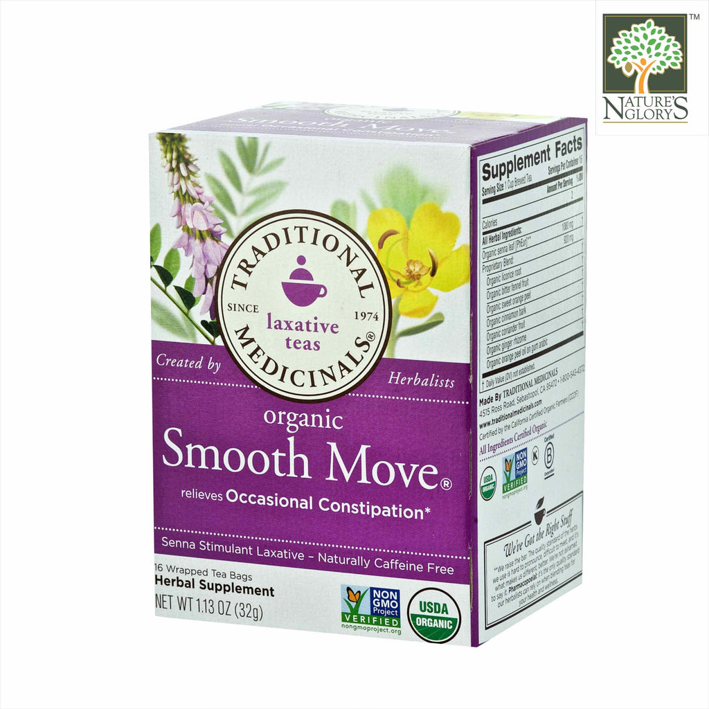 Traditional Medicinals Smooth Move Laxative Tea - Nature's Glory Singapore