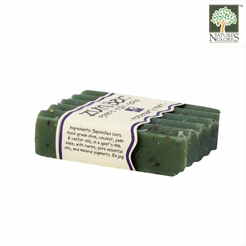 Zum Bar Goat's Milk Soap, Rosemary-Mint 3 oz - Side View