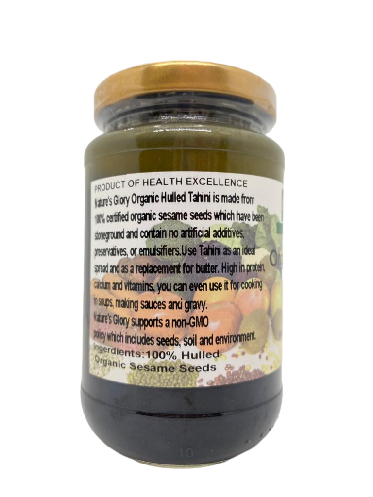 Organic Black Tahini Nature's Glory 350g ( BB: Approx. 1 year)